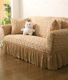 billiga -sofföverdrag, med armstöd, stretchig, volanger, sofföverdrag, nordisk, bara häng på, resår, passande överdrag, stretchig, enkel montering, tvättbar