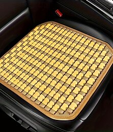 economico -cuscino per sedile auto in bambù traspirante &fresco per l'estate, vestibilità universale, materiale non tessile, comodo cuscino per sedile da esterno