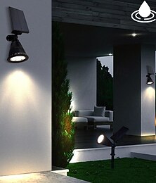 halpa -1kpl 2 W Polun valot ja lyhdyt Vedenkestävä Valaistuksen ohjaus Lämmin valkoinen Valkoinen Monivärinen 5.5 V Piha Puutarha 4/7 LED-helmet
