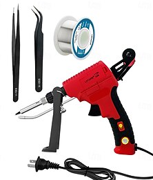 economico -Saldatore elettrico da 60/80 W, utensili e accessori per saldatura per tubi, pistola per saldatura manuale, riscaldamento interno, pistola per saldatura automatica, strumento per la riparazione di