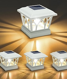 economico -4 Pezzi 0.5 W Luci solari a LED A energia solare Luce Calda Bianco Freddo 1.2 V 1 Perline LED