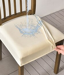 economico -coprisedia coprisedia coprisedia coprisedia in pelle PU elasticizzata impermeabile per sedie coprisedia per sedie da pranzo coprisedia lavabile coprisedia per sedie