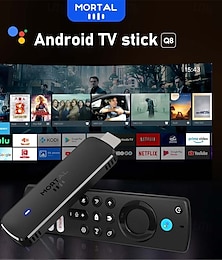 billige -android 14 smart tv-pinne 4k hdr10 stemmefjernkontroll dual band wifi bluetooth h313 streaming media player