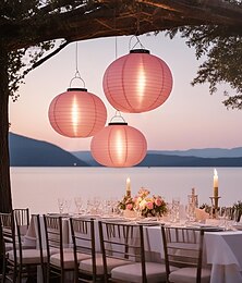 economico -3 Pezzi 0.06 W Luci da Percorso & Lanterne A energia solare Impermeabile Decorativo Luce Calda 2 V Illuminazione Esterna Cortile Giardino 1 Perline LED