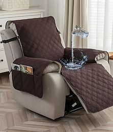 economico -Copripoltrona reclinabile 100% impermeabile, copripoltrona antiscivolo con tasca, copripoltrona reclinabile lavabile, protezione per mobili trapuntata per bambini e animali domestici