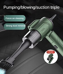 abordables -Aspirateur multifonction sans fil, puissant, pliable, portable, rechargeable, pour voiture et maison, avec station de charge