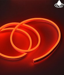 abordables -1m 2m 3M Lampes néon 150-300-450-750-1500-3000-3750-4500 LED Néon souple Blanc Chaud Blanc Rouge Bandes lumineuses LED Créatif Soirée Extérieur 220-240 V