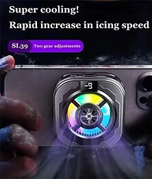economico -radiatore a semiconduttore con clip posteriore magnetica per telefono cellulare sl39 con ventola silenziosa per giochi