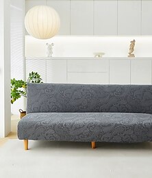 abordables -Housse de canapé-lit sans accoudoirs en tissu jacquard, housse de protection extensible, housse de banc élastique