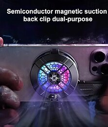 economico -Radiatore di raffreddamento per semiconduttori a forma di 6 per telefoni cellulari sl33, dissipatore di calore magnetico con clip posteriore per iOS e Android