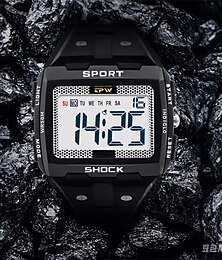 abordables -Reloj digital de números grandes y sobredimensionado Fácil de leer 5ATM Resistente al agua Para estudiantes