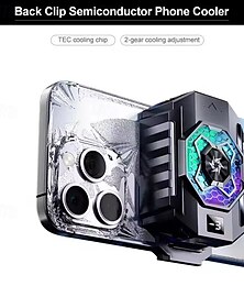 economico -Supporto posteriore per cellulare sl31 con raffreddamento a semiconduttore Tec e display a LED per il gaming