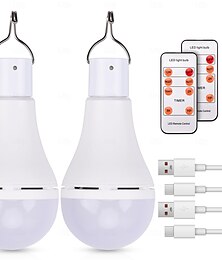 economico -2 luci di emergenza a forma di bolla con ricarica portatile da 9 W, telecomando per illuminazione di tende da trekking