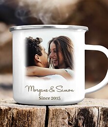 abordables -Mug en céramique personnalisé avec photo et texte personnalisés, tasse à café personnalisée avec message personnel, cadeau pour les amateurs de café, Saint-Valentin, Noël, anniversaire