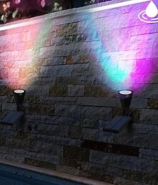 billiga -solenergi trädgårdsspotlight utomhus vattentät 7led jordkontakt gräsmatta lampa led översvämningsljus innergård landskap trädgård dekorativ belysning trädgårdslampa