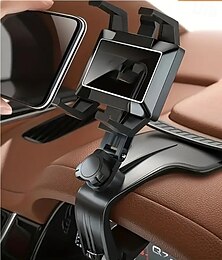 economico -Supporto creativo per cellulare da auto, girevole a 360 gradi, supporto per telefono da cruscotto con piastra di parcheggio