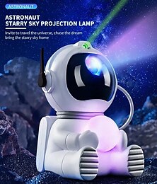Недорогие -Проектор звёздного астронавта Galaxy LED ночник Небула потолочная лампа для декора спальной комнаты и детский подарок