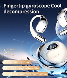 abordables -Écouteurs Bluetooth à oreille ouverte avec traduction IA longue durée de vie pour le sport et les voyages