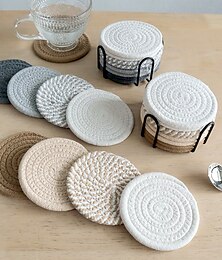 economico -sottobicchiere isolante in cotone per una facile conservazione, sottobicchiere per tazza
