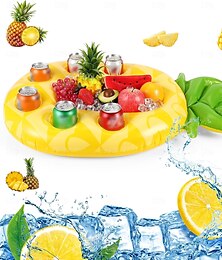 お買い得  -プール用フローティングドリンクホルダー、フローティングカバナバー、大人用ホットタブドリンクホルダー、インフレータブルプールアクセサリー