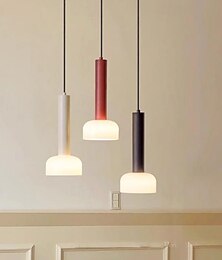 abordables -Suspensions LED en métal et verre pour îlot de cuisine, éclairage de plafond, 1 pack, 110-240 V