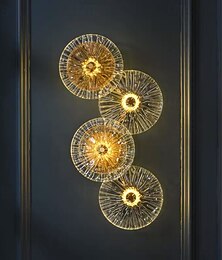 olcso -led fali lámpa üveg fali lámpák 1 db falikar beltéri fali lámpák nappali hálószoba nappali