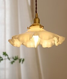 abordables -Suspension LED, lampes suspendues pour plafond, suspensions en verre et laiton, abat-jour, lustres pour salle à manger, décoration de salon de luxe, 110-240 V