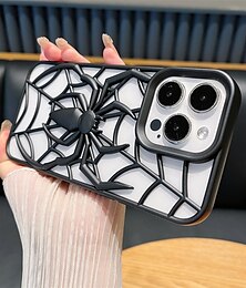 economico -Custodia per telefono con motivo a ragno per iPhone 16 Pro Max Plus, iPhone 15 14 Pro Max Plus, cover posteriore antiurto in TPU per iPhone 13 Pro Max