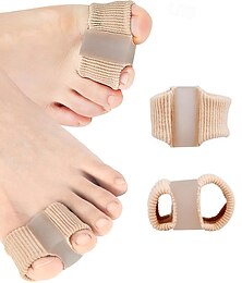 economico -separatori dita in gel per dita sovrapposte e storte, distanziatori dita, separatori dita con fodera in tessuto per alluce, distanziatori dita in silicone