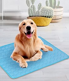お買い得  -犬用クールマット - 犬用の瞬間冷却ペットベッド &猫は無毒 &洗濯機で洗える滑り止め付きクールマット（屋内用） &旅行用
