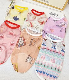 abordables -T-shirts pour chiens à séchage rapide, doux et extensibles, avec étiquette réfléchissante, débardeur sans manches, gilet de protection solaire, vêtements pour chiens de petite taille et de taille