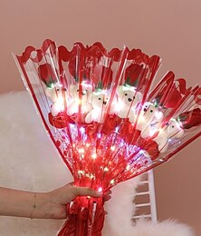billige -romantisk bjørnesåpebukett, ideell gave til morsdag, valentinsdag, farsdag, jul, bryllupsfest og hjemmedekorasjon, simuleringsblomst for arrangementspromotering