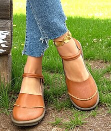 abordables -Zapatos Mary Jane descalzos para mujer: suela acolchada, correa ajustable, puntera ancha y cómodos, adecuados para visitas a granjas y senderos naturales.