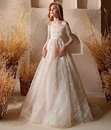 economico -Abito da ballo con strascico  spazzata abito da cerimonia per ragazze prima comunione Frozen Elsa abito carino da ballo pizzo con arricciature elegante stile regale vestibilità 3-16 anni