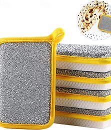 voordelige -afwasspons, dubbelzijdige keukendoek, multifunctionele absorberende spons, afwasborstel voor kommen, afwasgereedschap voor in de keuken