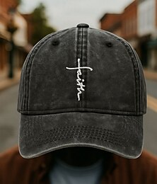 billiga -Herr Basebollkeps Solhatt Svart Vin Polyester Trosbrev Resor Strandstil Semester Ledigt Slät Justerbara Mode