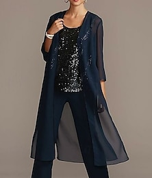 abordables -Cape en mousseline de soie à manches 3/4 pour soirée de fête, mère de la mariée, invité de mariage, robe de mariée simple et pure pour impressionner 2025