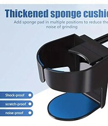 economico -Portabicchieri per bocchette di ventilazione per auto con supporto regolabile a 360°, portabicchieri antiurto e anti-perdita con braccio di serraggio per auto e camion