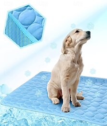 economico -Tappetino refrigerante per cani - cuccia refrigerante istantanea per cani &gatti non tossici &Tappetino refrigerante antiscivolo lavabile in lavatrice per interni &uso in viaggio