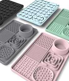 Недорогие -Грызуны Собаки Кролики Миски и бутылки с водой / Кормушки / Хранение продуктов питания силикагель Компактность Регулируется / Выдвижной Складной Однотонный Черный Розовый Синий Чаши и откорма