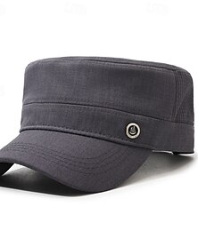 economico -Per uomo Coppola Cappello da Sole Cappello da Camionista Nero Blu marino Poliestere Moda Casual Streetwear Quotidiano Semplice Regolabile Protezione solare Traspirante