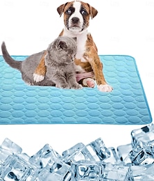economico -Tappetino refrigerante per cani - cuccia refrigerante istantanea per cani &gatti non tossici &Tappetino refrigerante antiscivolo lavabile in lavatrice per interni &uso in viaggio