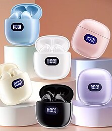 abordables -Auriculares inalámbricos Bluetooth x83 TWS con pantalla LED, cancelación de ruido, control táctil, batería de larga duración, auriculares deportivos intraaurales estéreo de alta fidelidad.