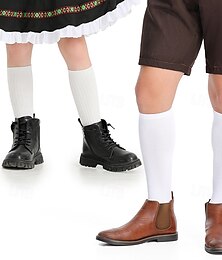 お買い得  -Oktoberfest ソックス バイエルン ミュンヘン メドウズ 男性用 男の子 女の子 カーニバル ビール祭り 伝統的なスタイルの布