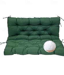 abordables -Coussin de siège de balançoire épais, coussins de remplacement pour balançoire d'extérieur 2 ou 3 places, vert