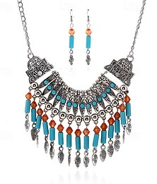 economico -1 pezzo Collana For Per donna Streetwear Quotidiano Diamanti d'imitazione Lungo Collana con gocce d'acqua