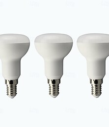 economico -Lampadine a LED con attacco R39 E14, 3 W, 220 V, riflettore, equivalente a 25 W, non dimmerabili, bianco caldo, per lampadari e lampade da scrivania per interni, 3 pezzi.