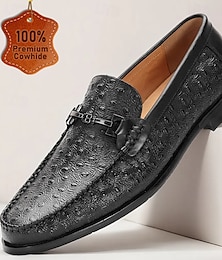 preiswerte -Designer-Leder-Loafer für Herren – hochwertige Slipper zum Hineinschlüpfen für den Abend, Cocktailpartys und formelle Anlässe