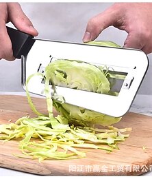 preiswerte -Krautschneider für Krautsalat, Sauerkraut, Krautschneider, Zerkleinerer, Küchenmesser, Krautschäler, Salatschneider, Salatmesser, Kohlreiben für die Küche, Obst- und Gemüseschneider,