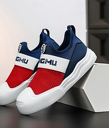 economico -Ragazzi Sneakers Quotidiano Sport e Outdoor Casual Scarpe scolastiche Rete PU Tessuto Elastico Assorbimento degli urti Traspirabilità Antiscivolo Bambini grandi (7 anni +) Bambini piccoli (4-7 anni)